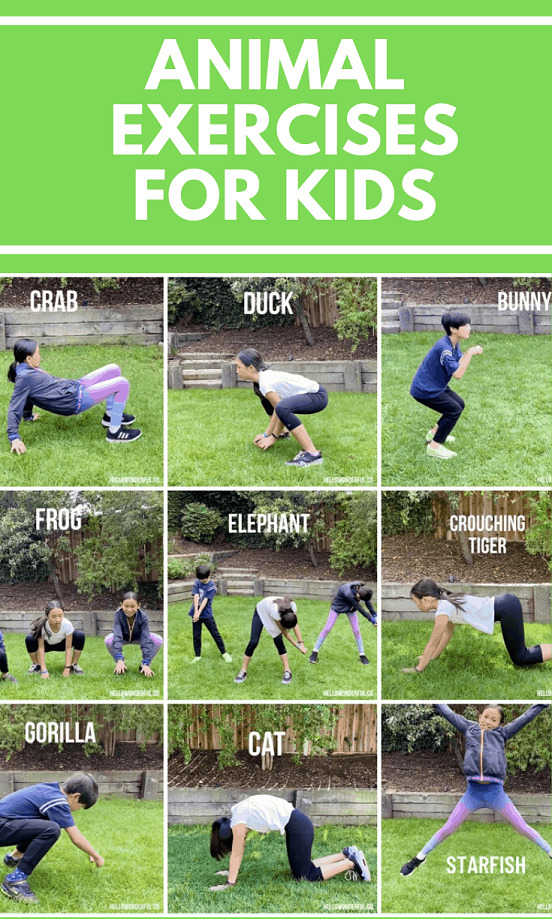 Fun and Fitness Combined: Animal Exercises for Kids