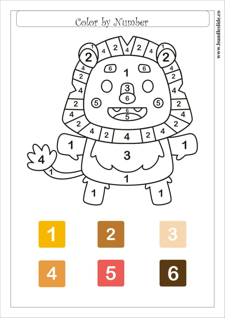 Color by Number Worksheet for Kids: Unleashing Creativity in Every Stroke